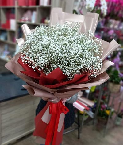 Букет цветов из: Гипсофила в Хатассах
