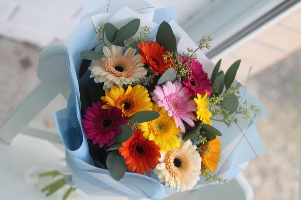 Букет цветов из: Герберы в Хатассах