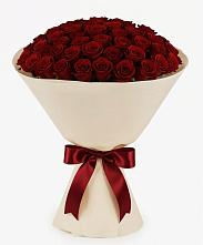 Букет 101 Бордовая роза Блэк Бакарра в Хатассах
