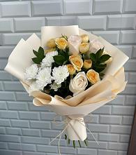 Букет цветов из:  Розы и Хризантемы в Хатассах