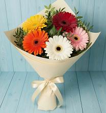 Букет цветов из:  Герберы в Хатассах