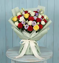 Букет цветов из:  Розы в Хатассах