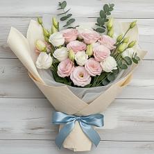 Букет цветов из:  Лизиантусы в Хатассах