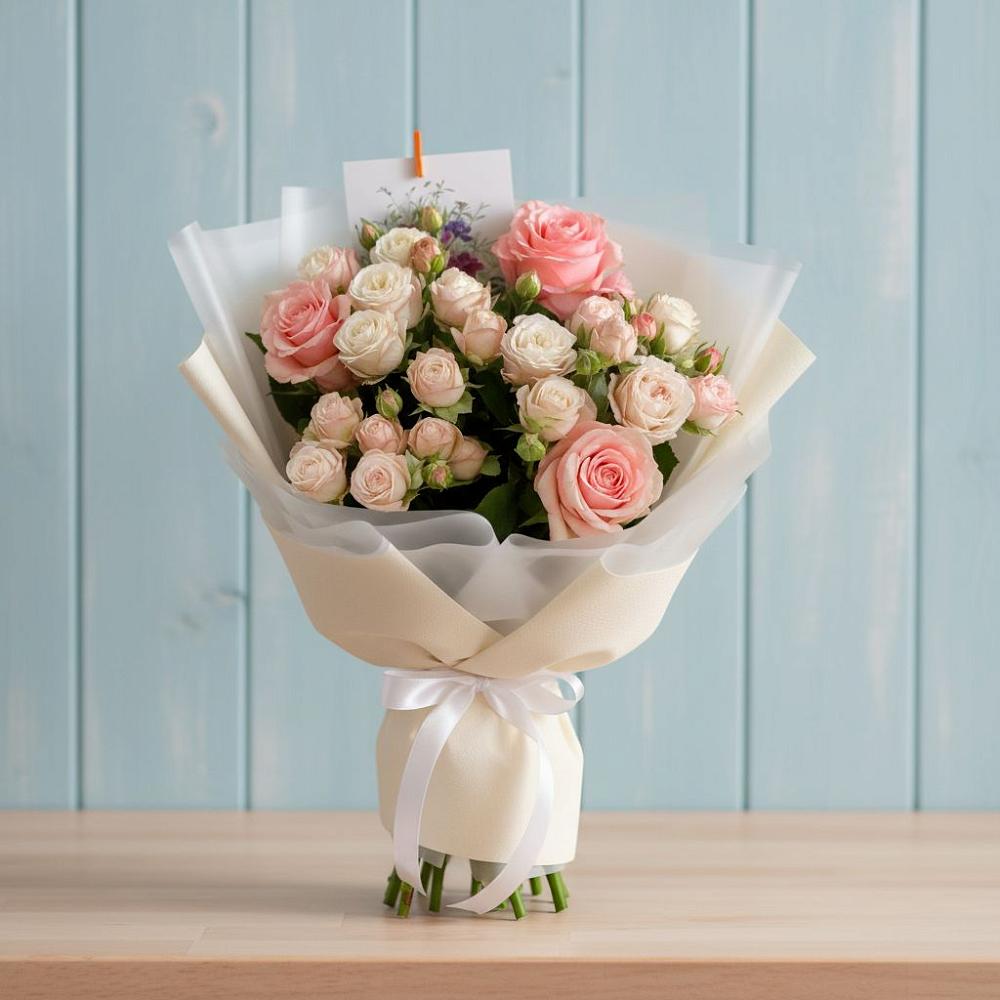 Букет цветов из: Розы в Хатассах