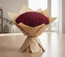 Букет 101 Красная роза в Хатассах