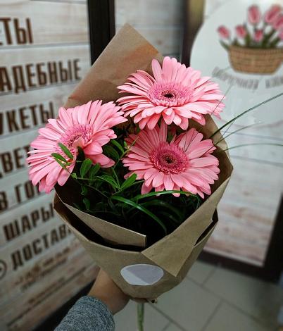 Букет цветов из: Герберы в Хатассах