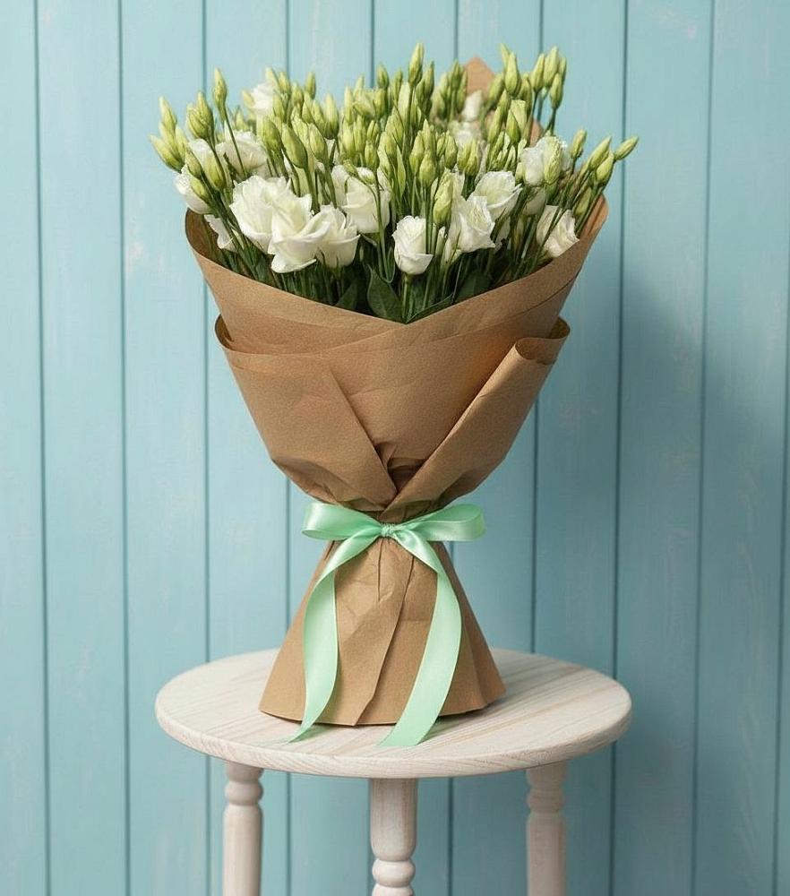 Букет цветов из: Лизиантусы в Хатассах