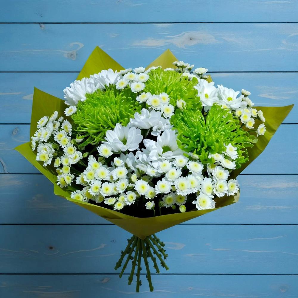 Букет цветов из: Хризантемы в Хатассах