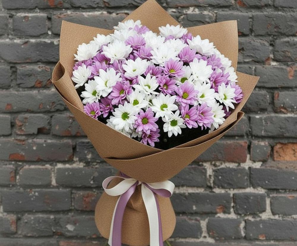 Букет цветов из: Хризантемы в Хатассах