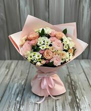 Букет цветов из:  Гвоздики, Розы и Хризантемы #REPLACE_PRED# Хатассах