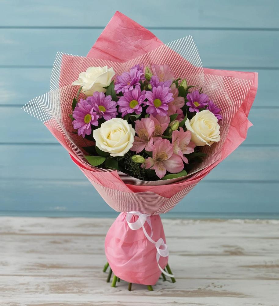 Букет цветов из: Герберы в Хатассах